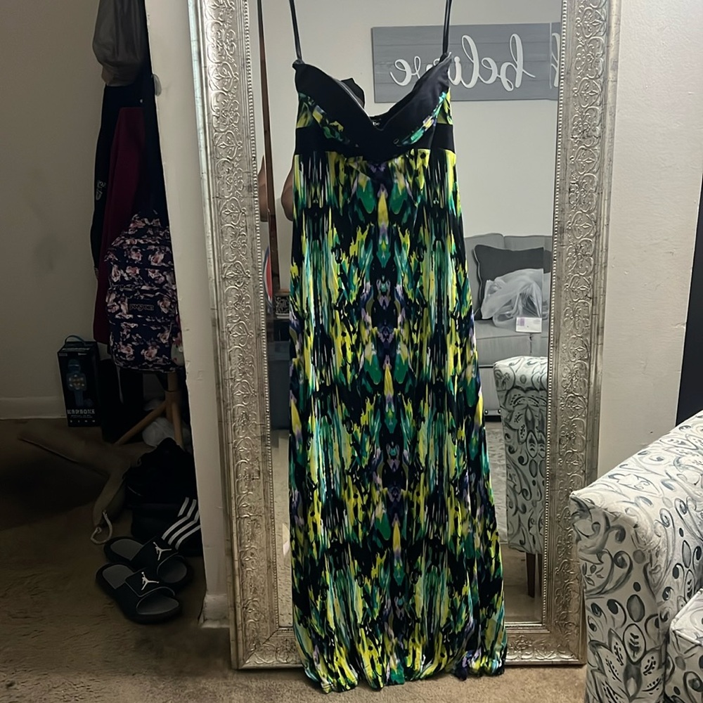 Multi color maxi dress
